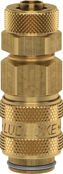 Raccord rapide avec écrou à presser 4x6mm · réf. ESM4TQ