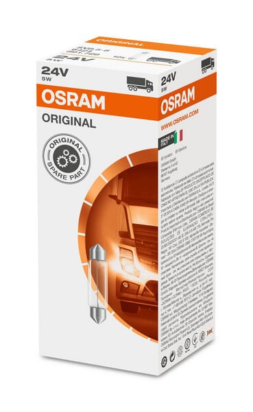 Ampoule feston 6424 C5W 24V SV8.5-8 UNV1 · réf. 4050300891712