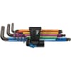 950/9 Hex-Plus Multicolour HF 1 unbrako nøglesæt, metrisk, BlackLaser, 9 dele