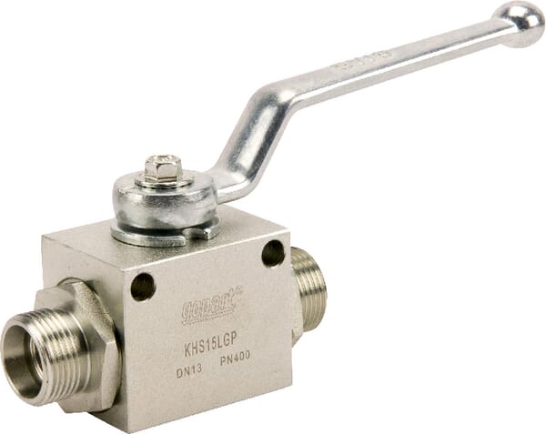 Vanne à bille 2/2 - M22x1,5 — réf. KHS15LGP