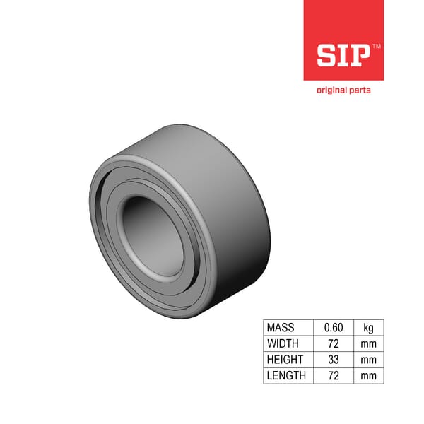 Roulement KR BAH-0013 D SKF — réf. 150617005
