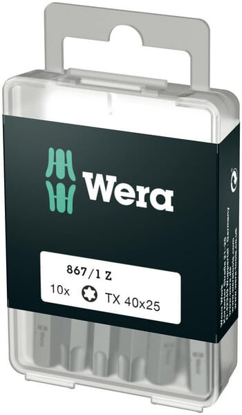Embouts TX 40x25 (10 pièces) · réf. SC8671ZTX40DIY