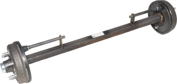 Essieu freiné 80x1800mm (220/275/8) — réf. F80G148