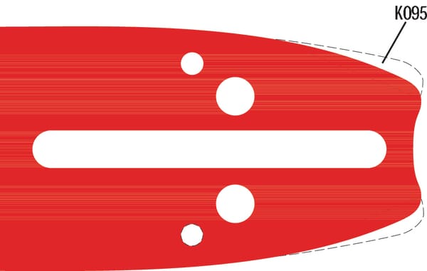 Guide de chaîne Consumer Double guard · réf. 120SDEA095