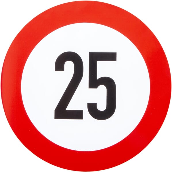 Autocollant de signalisation · réf. BF25S