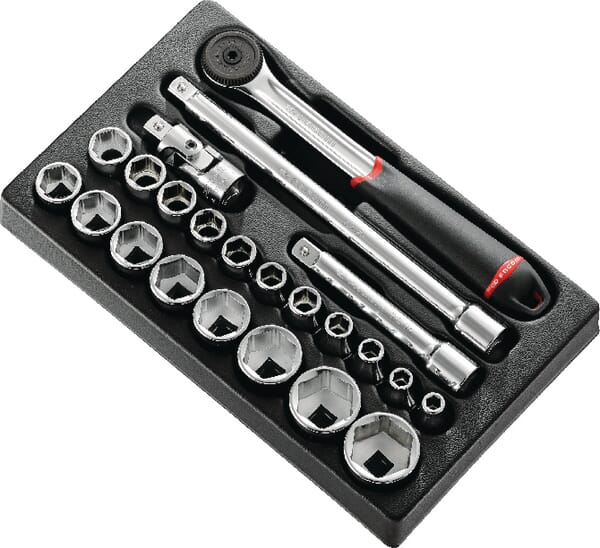 Module de douilles 1/2" · réf. MODS16136