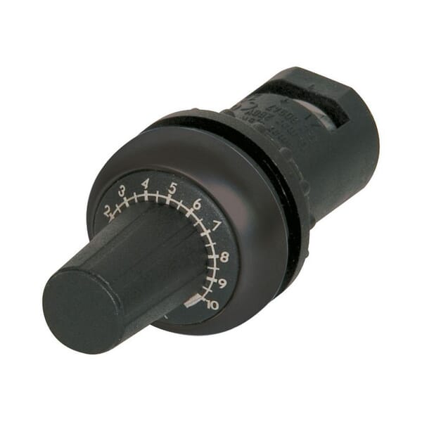 Potentiomètre M22SR1K, 1 kΩ · réf. M22SR1K