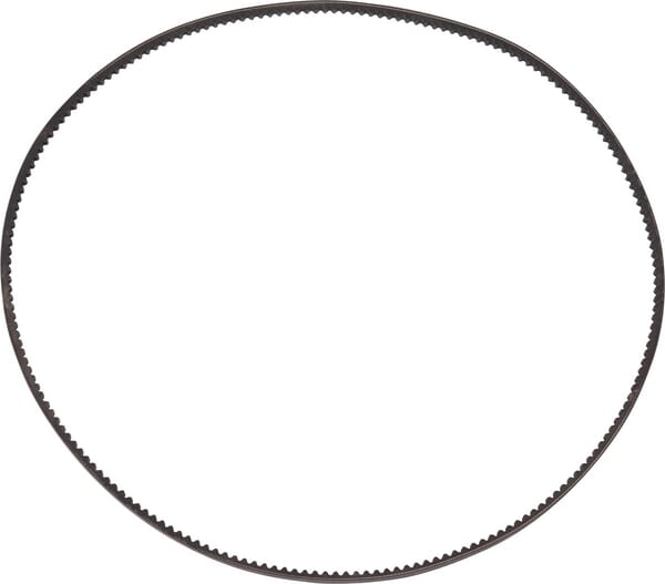 Řemeny se surovým okrajem, ozubené