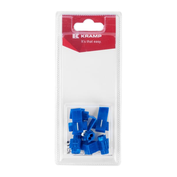 Connecteur d'épissure bleu 0,8 - 2mm² (6) — réf. KRLA9005P06B