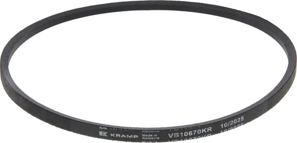 Courroie trapézoïdale 10x670 Z27 — réf. VB10670KR