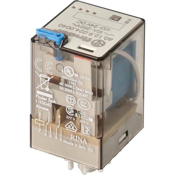 Relais 2W, 10A 12VDC vue 4