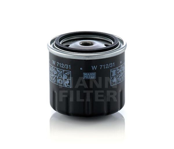 Filtre à huile M&amp;H — réf. W71231