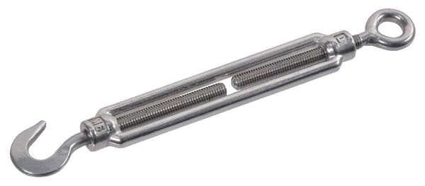 DIN 1480 Napínáky s hákem a okem V4A