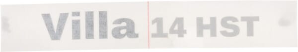 Autocollant "villa 14 hst" Stiga — réf. 1143684621