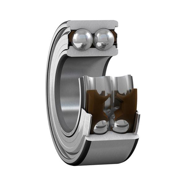 Roulement à billes à contact oblique 25x52x20,6mm SKF — réf. 75003205ZZ