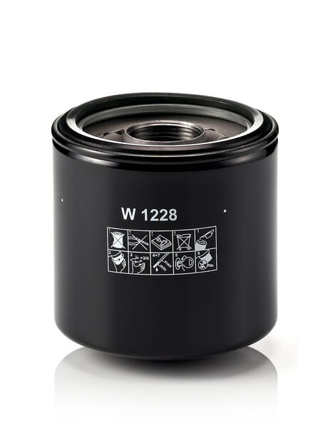 Filtre à huile — réf. W1228