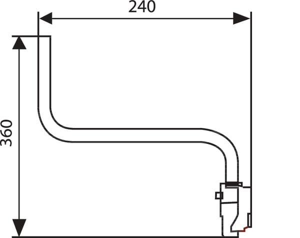 Support de rétroviseur vue 2