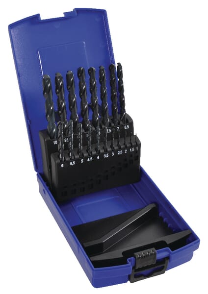 Sada vrtáků do kovu, 19dílná