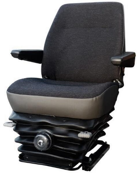 Siège KAB 411 pour camion, suspension mécanique en tissu — réf. SK93428