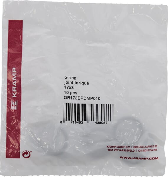 Joint torique 17x3 70 shore EPDM 10x  — réf. OR173EPDMP010