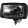 Headlight Halogen, rectangular, 12V, transparent/yellow, bolt on, 180x120x126mm, Hella