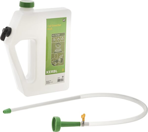 Sonde drench à veaux Profi 4l avec flexible (105 cm) · réf. VV14695