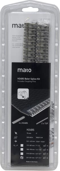 Pack d'attaches de courroie H24BS/4-18/T2F — réf. 3800161