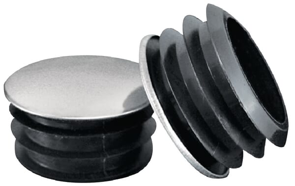 Kulátá zátka chrom