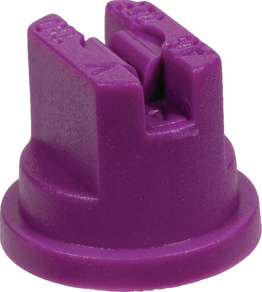 Buse à jet plat SF 110° 25 violet plastique ASJ · réf. SF110025