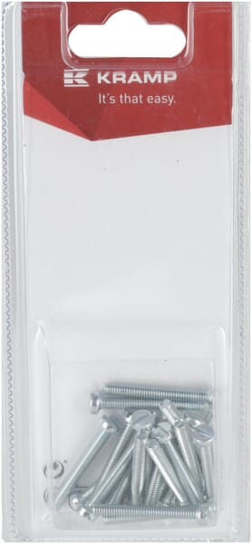 Vis tête fraisée M4 x 30mm (20) — réf. KR84430P20B