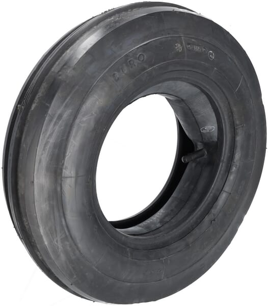 Pneu et chambre à air 3.50-8, 4 plis, valve droite — réf. 35084T513KR