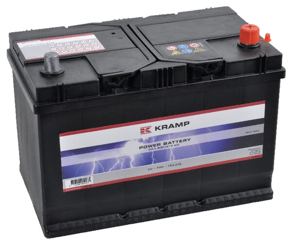 Batterie 12V 91Ah 740A Kramp — réf. 591400074KR
