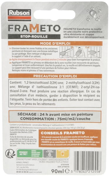 Traitement RUBSON Frameto, 90 ml vue 2