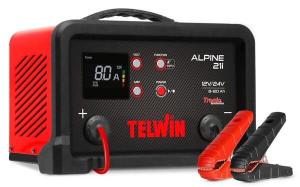 Chargeur de batterie Alpine 21i 12/24V · réf. 807943TEL