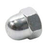 DIN 1587 box nuts, metric, solid zinc-plated