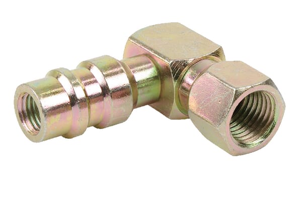 Adaptateur 1/4" droit 90° bas · réf. KL070002