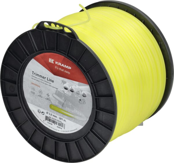 Fil de coupe Ø 3mm 281m rond jaune Kramp — réf. NL30281RKR