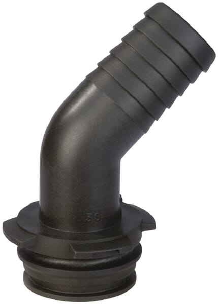 Raccord de tuyau 45° 30 mm avec connexion mâle T5 · réf. 1193530