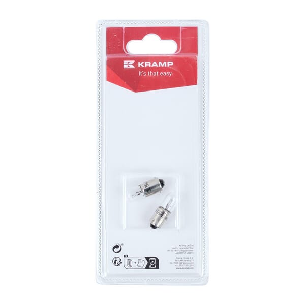 Ampoule 12V x 4W, BA9s (2) — réf. KRGL1232P02B