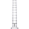Professional telescopic ladders with automatic and wide stabiliser