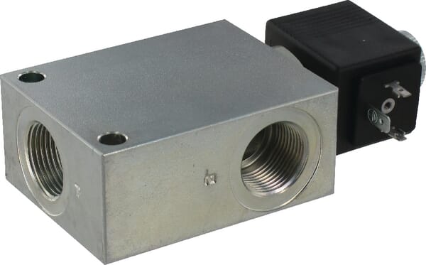 Vanne 2/2 EC12M NO 12Vcc 3/4BS vue 2