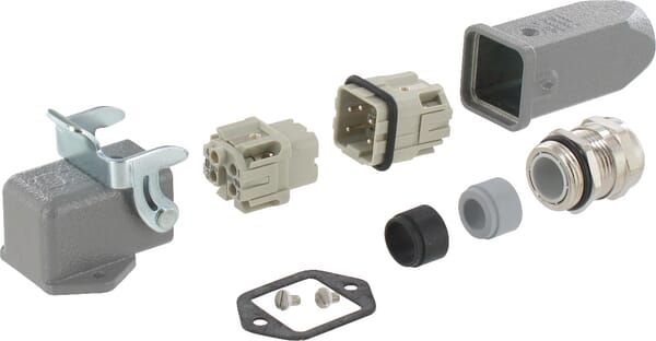 Connecteur cpl., encastré 4P · réf. HANKIT4AWM