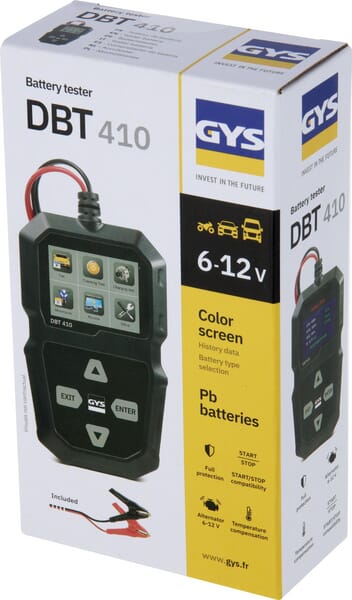 Testeur de batterie DBT410 · réf. 083233GYS