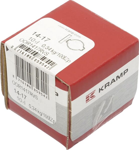 Spona dvojitá, nerezová ocel