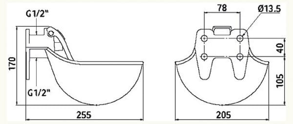 Abreuvoir vue 2