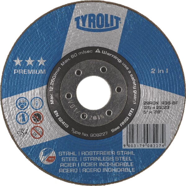 Brusné kotouče pro hrubé broušení Tyrolit