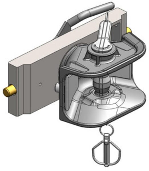 Accouplem. remorque 330 mm CHS vue 2