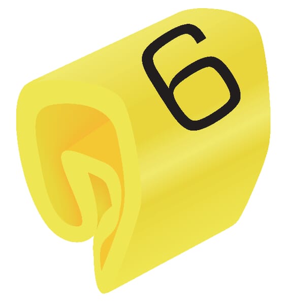 Kódování vodičů,1,5-4mm,žlut.6