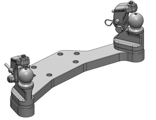 Direction forcée K50® D/G avec support pour 60-65 mm · réf. 00522070A02