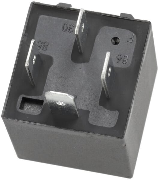 Mini relais 12V, normalement ouvert, 40A, avec support vue 2